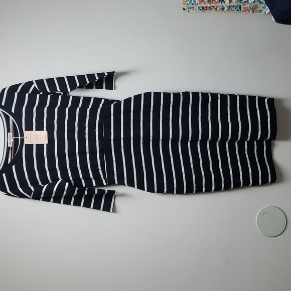 Moyabo Striped Dress (NEW) Med. - Picture 3 of 9